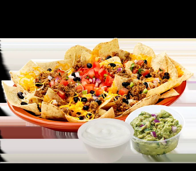 Taco Time Seasoned Beef Nachos with price and calories