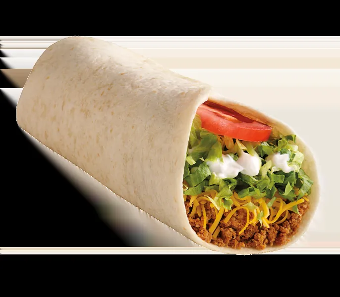Taco Time Beef Soft Taco with price and calories