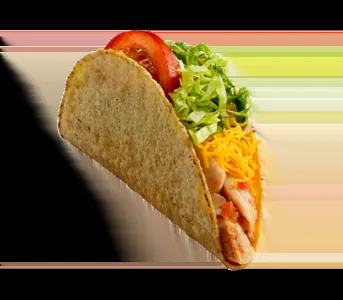Taco Time Crisp Chicken Taco with price and calories
