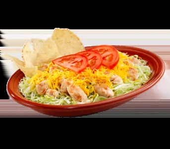 Taco Time Grilled Chicken Taco Salad with price and calories