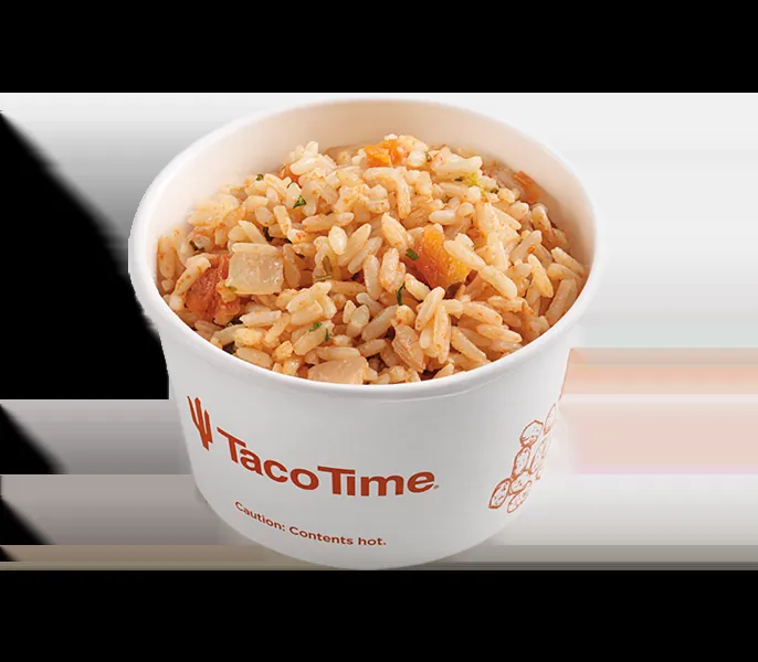Taco Time Mexican Rice with price and calories