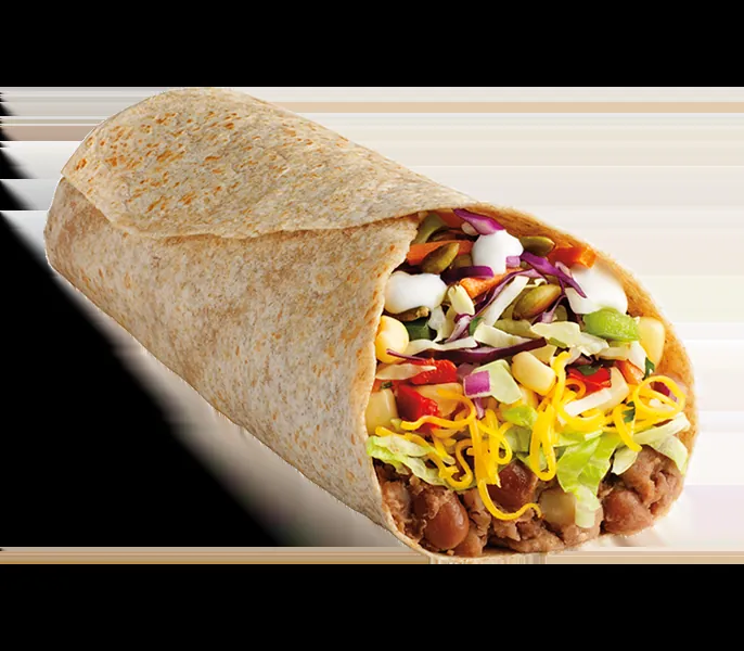 Taco Time Veggie Soft Taco with price and calories